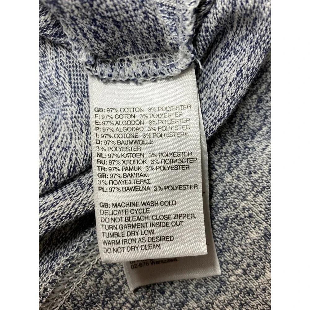 The North Face Men’s Size XL Heather Blue Long Sleeve Crew Neck Sweatshirt